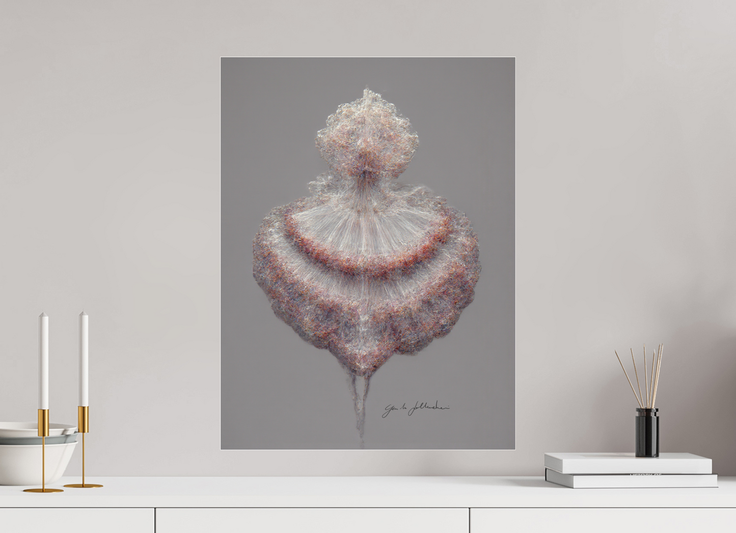 45 x 60 cm, Print Acrylic Glass Unframed Pentimento XXIV — The Romantic Tutu