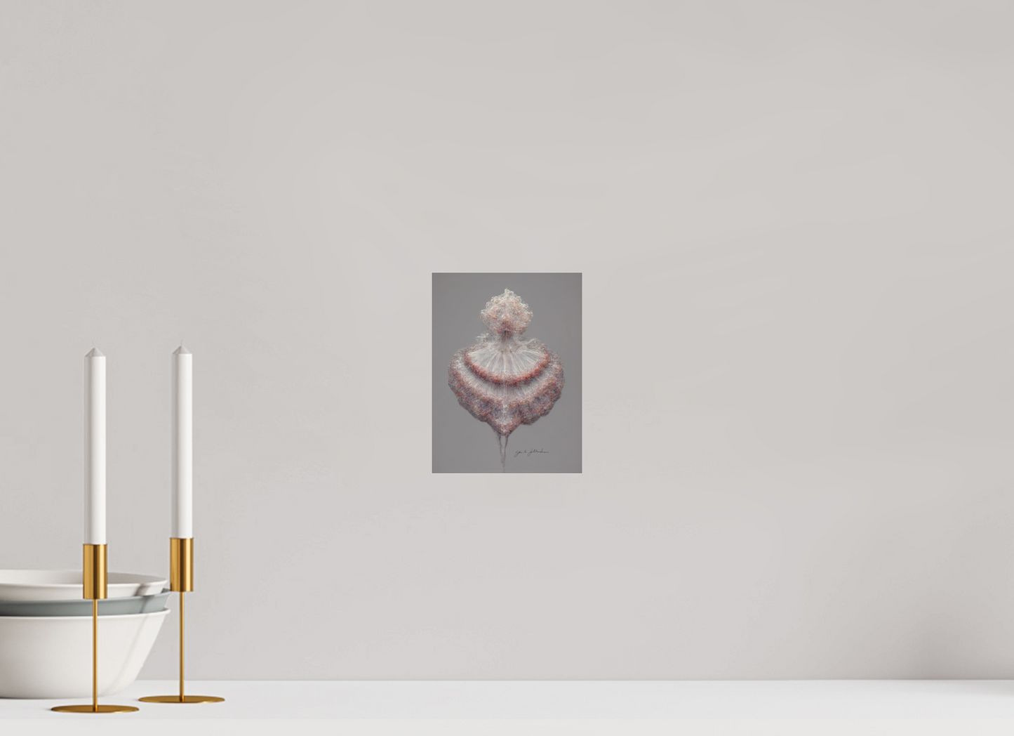 15 x 20 cm, Print Acrylic Glass Unframed Pentimento XXIV — The Romantic Tutu