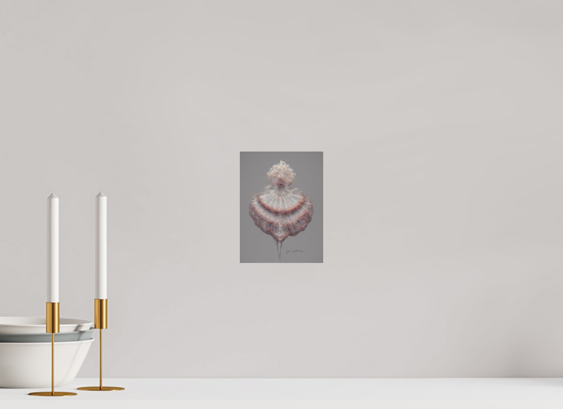 15 x 20 cm, Print Acrylic Glass Unframed Pentimento XXIV — The Romantic Tutu