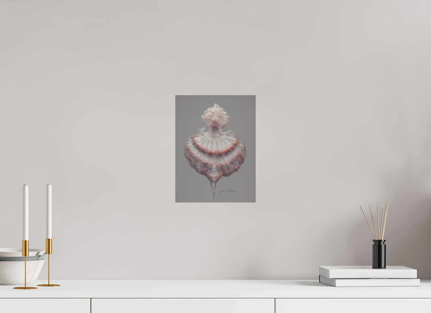 21 x 28 cm, Print Acrylic Glass Unframed Pentimento XXIV — The Romantic Tutu