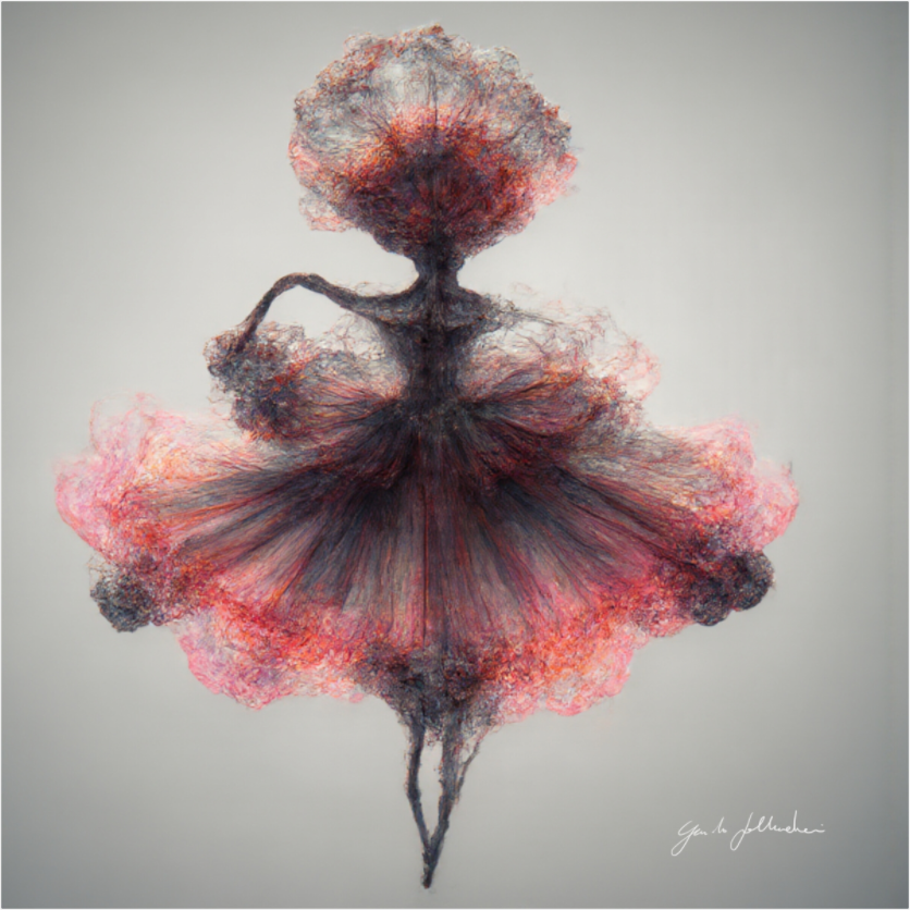 Main image Pentimento XIII — The Drawn Dancer