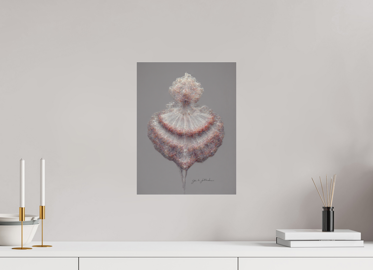 30 x 40 cm, Print Acrylic Glass Unframed Pentimento XXIV — The Romantic Tutu